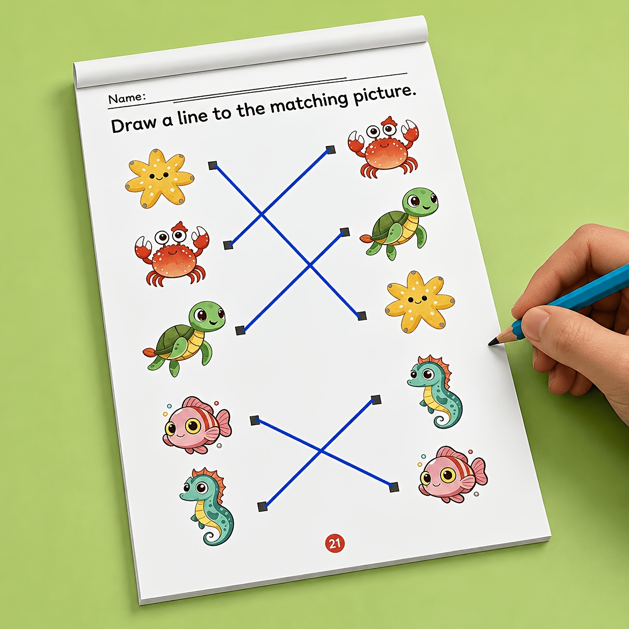 TEMU Find Activity Book For Kids: Brain Training Workbook With Visual Matching Games, Number Tracing & Handwriting Practice Suitable For Homeschool,