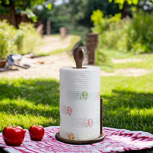 100pcs washable reusable kitchen paper for outdoor camping hiking