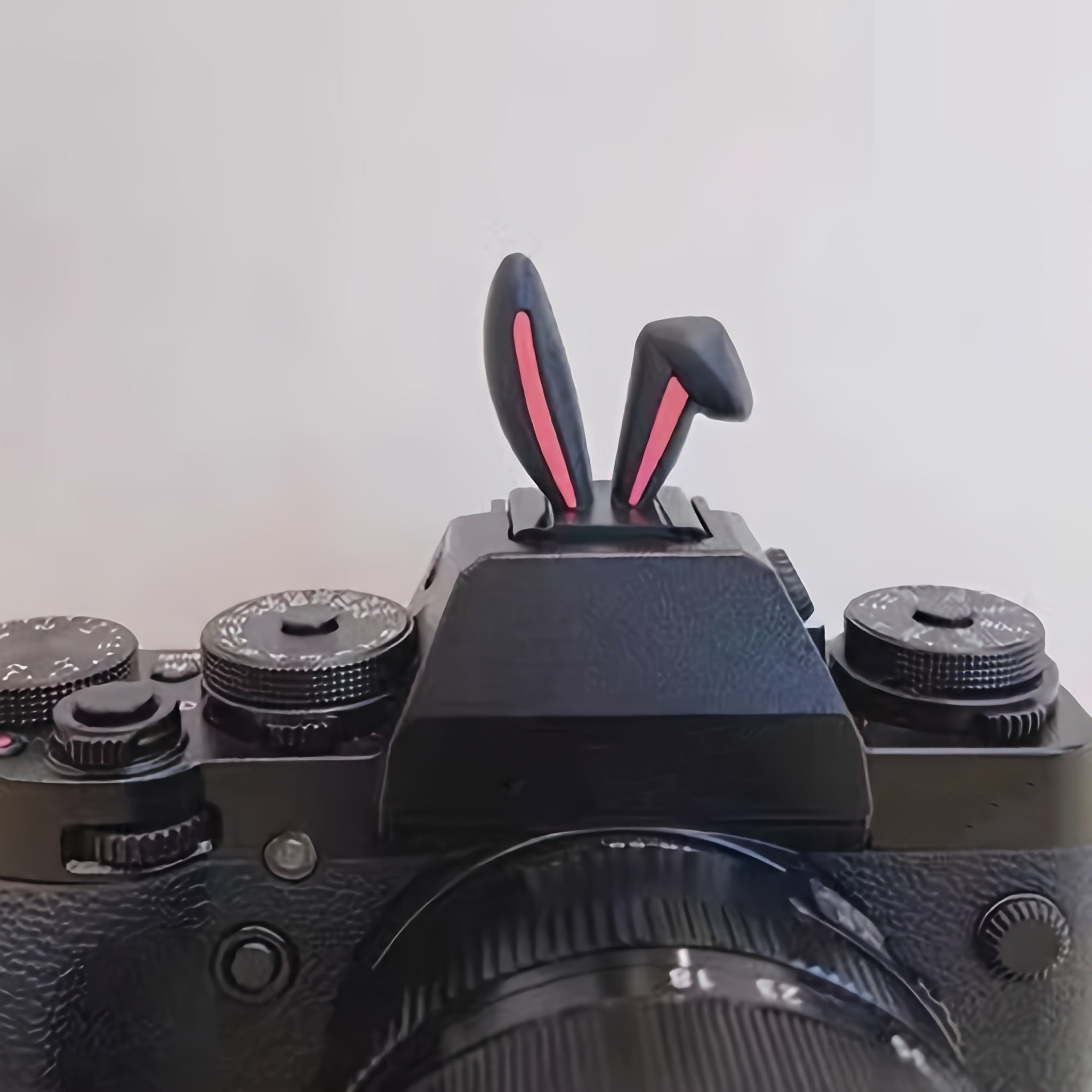 TEMU Copertura per flash a bussola a forma di orecchie di , decorazione , universale per flash a bussola per fotocamere Canon, Nikon, Fujifilm, Sony