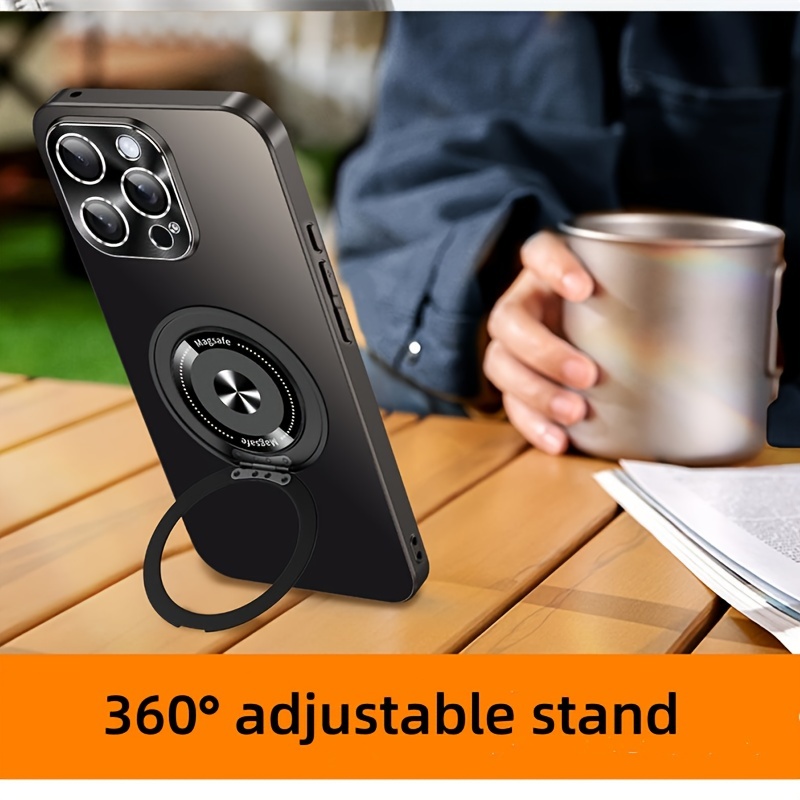 

New Stand Phone , Suitable For Iphone 14/14 Pro/14pro Max, Comes 360° Rotatable Adjustment Stand, Supports , , , , Texture,, Suitable For Iphone 13/13 Pro/13