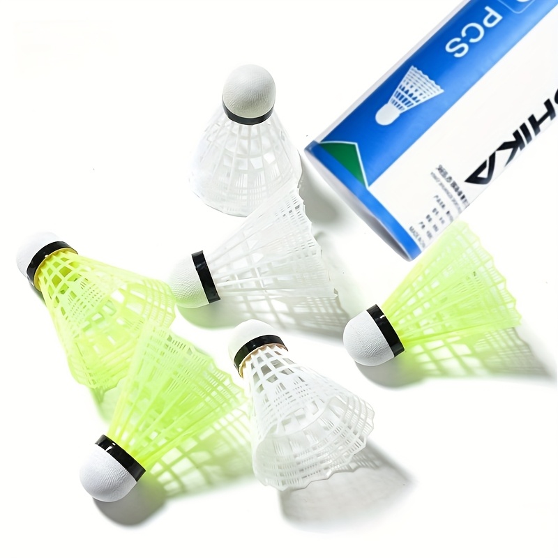 3pcs 6pcs nylon badminton shuttlecocks durable nylon balls for indoor ball control Product details 1