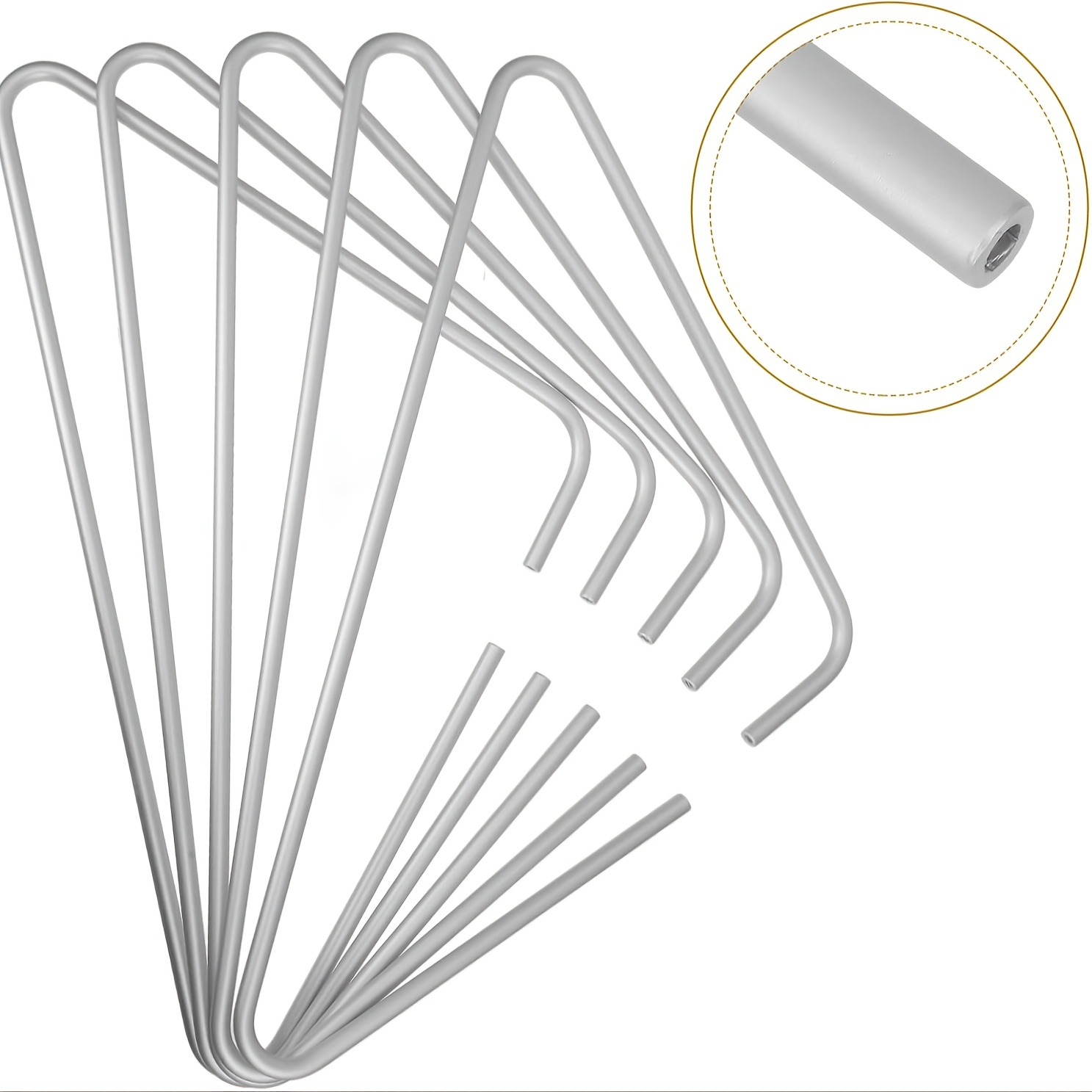 [Durable Triangle Coat Hangers] 5pcs Durable Triangle Shape Coat Hangers, Non-Slip Clothes Hangers for Trousers, Scarf, Wardrobe Organizers in Golden/Silvery/Grey