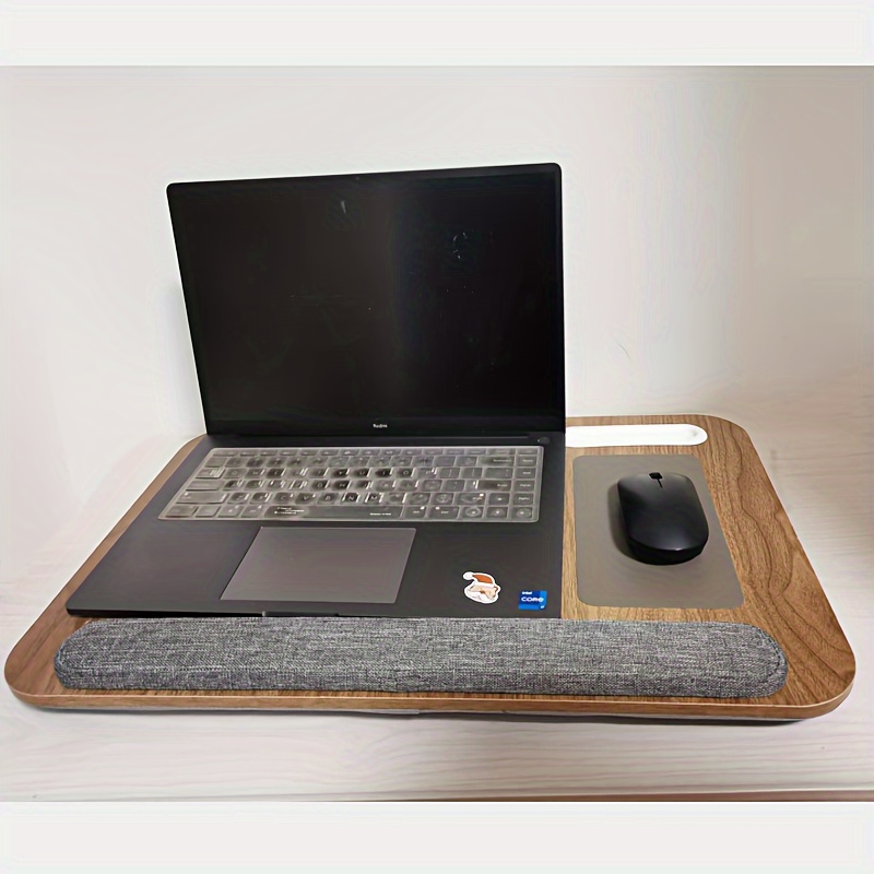  Arae - Soporte para computadora portátil de aluminio ergonómico  ajustable, soporte para computadora portátil, soporte plegable para  computadora portátil de 7 ángulos, elevador antideslizante para portátil  compatible con laptops de 9
