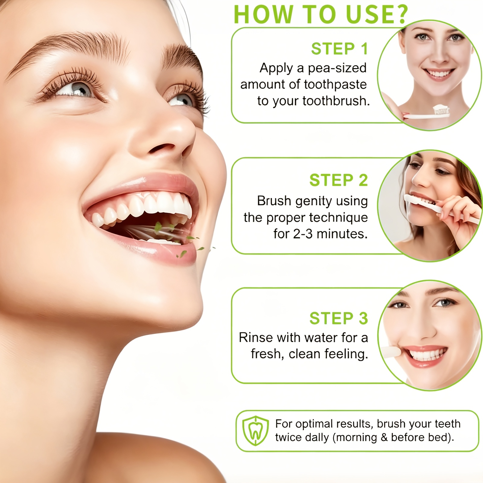 2-Pack ADJANISS Clove Toothpaste with Hydroxyapatite