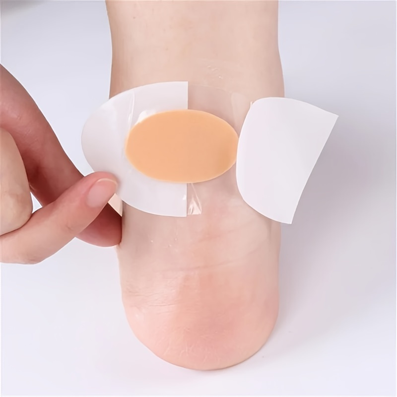 30pcs Foot Heel Stickers, Anti-friction Patches For High Heel Wearers, Wear-resistant Foot Care Stickers