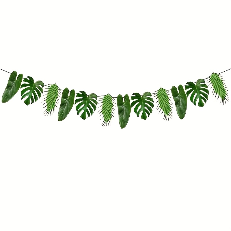 1pc Simulation Leaf Garland For Party Decor, Measuring 300 Cm Or 118 Inches Halloween Decorations & Christmas Decorations