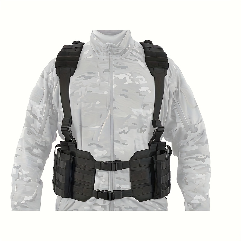 adjustable rapid molle nylon abrasion resistant vest utility