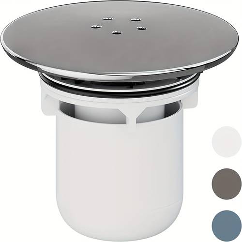 shower drain cover replacement chrome shower trap cover removable top fitting cap parts 90mm 115mm shower plughole cover shower tray waste white