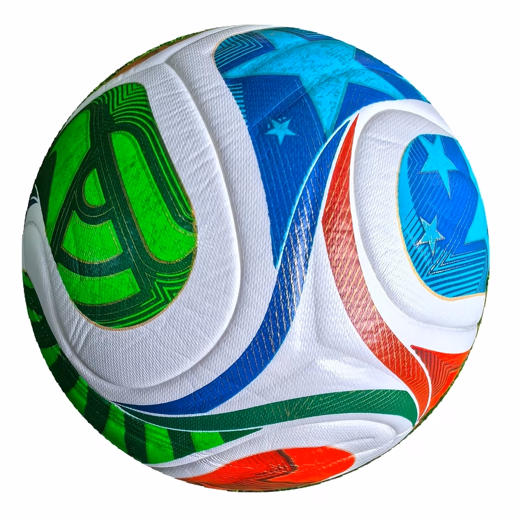 1 x 2026 new high end size 5 soccer ball premium pu leather seamless heat bonding high anti slip and wear resistant suitable for indoor and outdoor use professional soccer ball for training and matches Product details 2