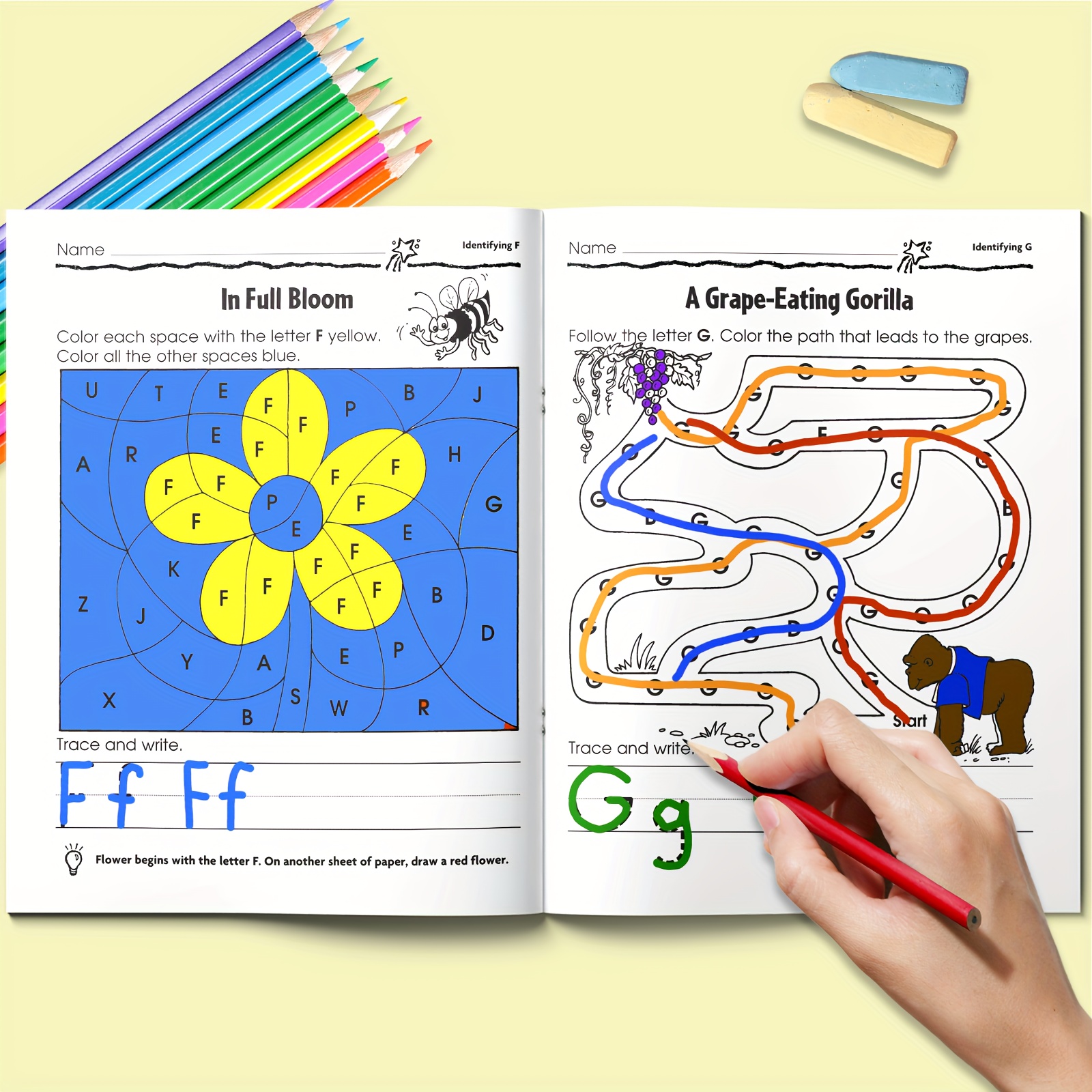 Alphabet Coloring Book for Kids: A Fun and Engaging Way to Teach Letters, Words, and Artistic Skills