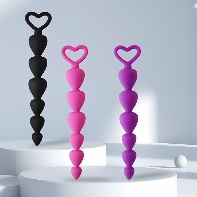 Silicone Anal Beads Dildo