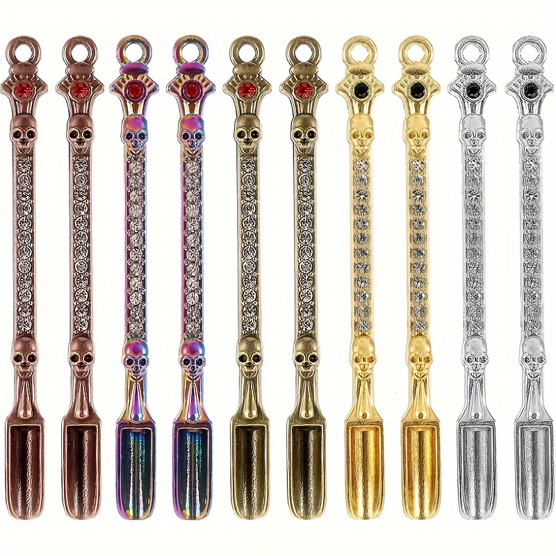 

10pcs Multifunctional Spoon Charms For - Pendants For Necklaces, Bracelets & Keychains - Perfect Gift Idea