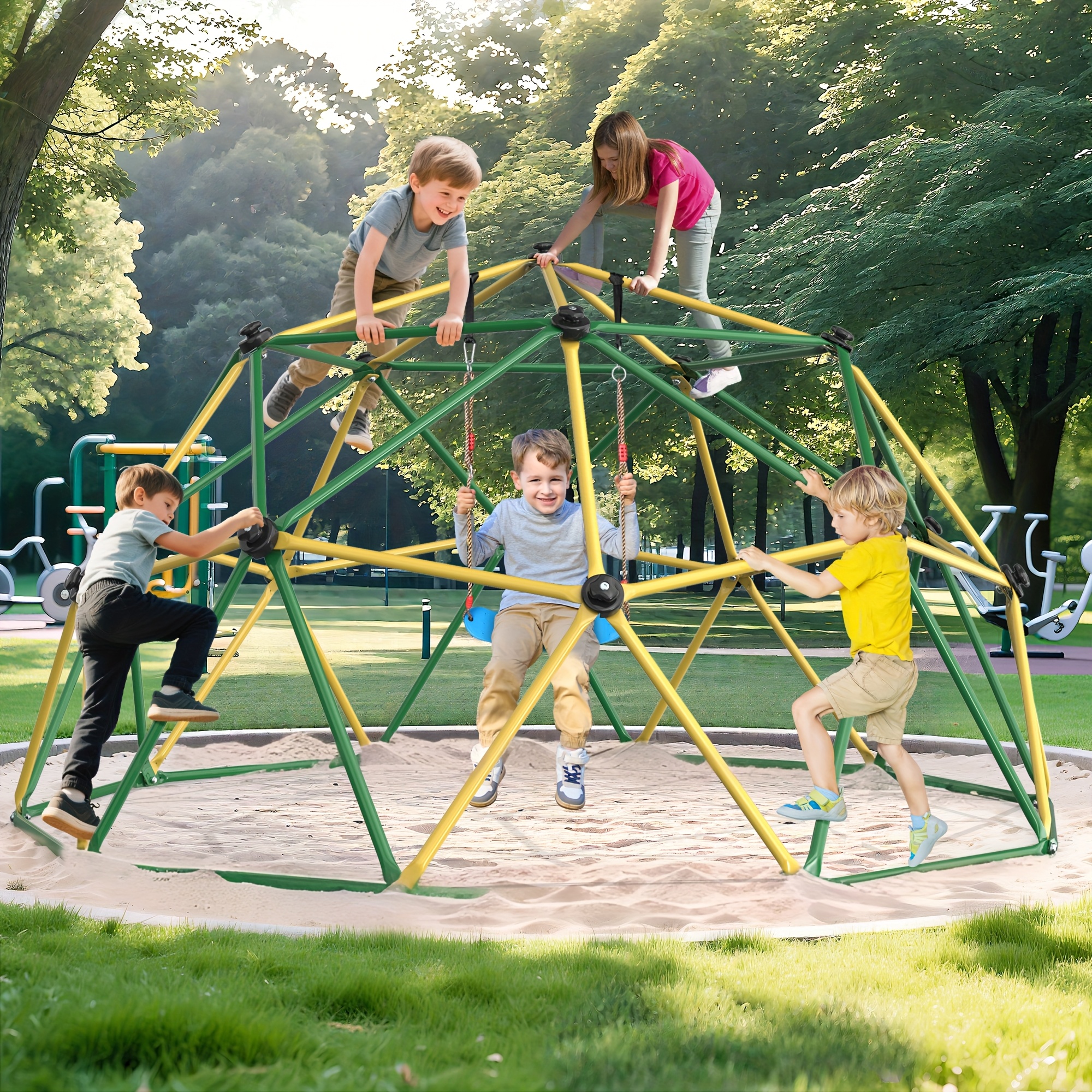 Backyard Toys Outdoor Play For 10 Year Olds 10ft Climbing Dome