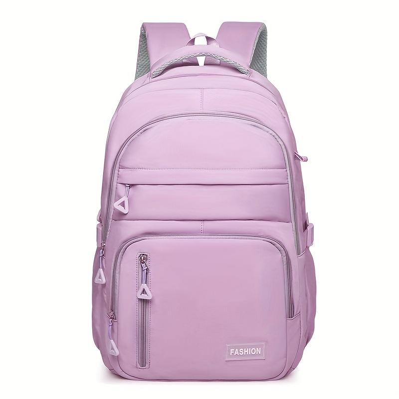 TEMU Mochila Convertible con Compartimento para Tablet, Correas Ajustables de Gran Capacidad, Estilo Casual Multibolsillos, Bolso Escolar para Viajes