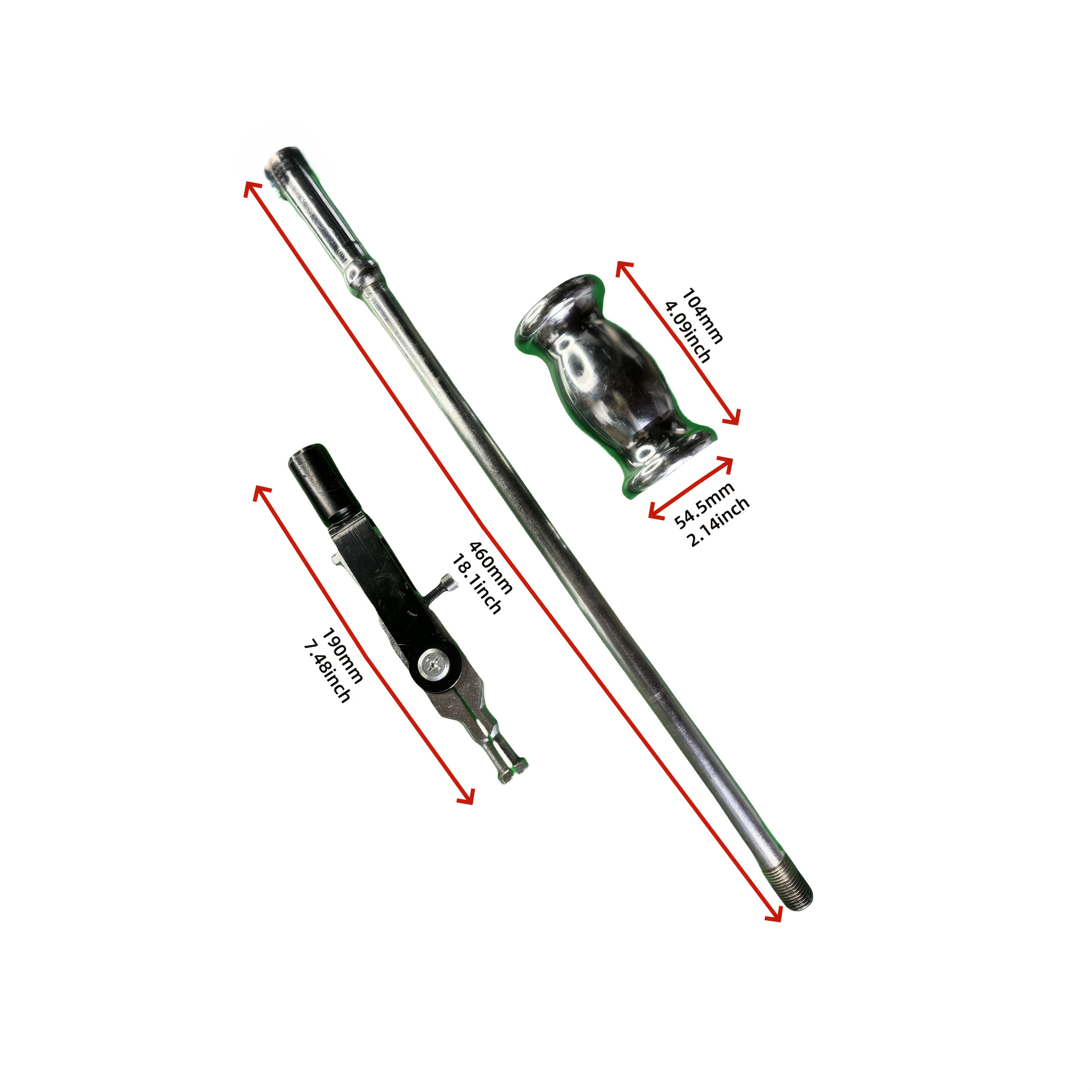 carbon steel sliding hammer dual head inner bearing extractor flexible and easy to   durable tool for 15 45mm bearing removal Product details 4