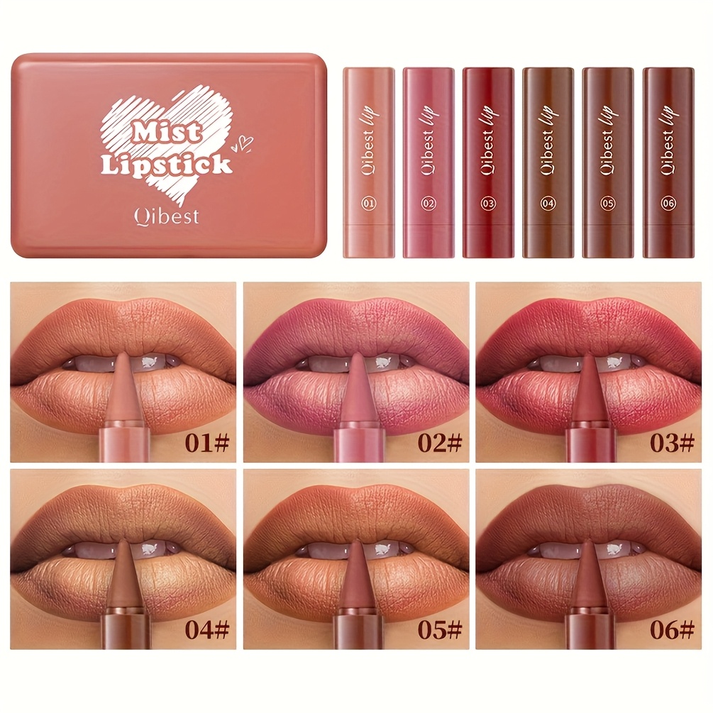long lasting mist matte rotating lipstick pen - Temu