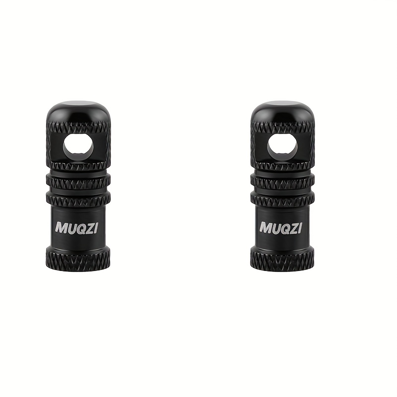 E-shop MUQZI 2pcs Fahrrad Französischer Ventilkappe Vakuumreifen Ventilkern Entfernungswerkzeug Aluminiumlegierung Bunte Staubdichte Abdeckung, Ohne