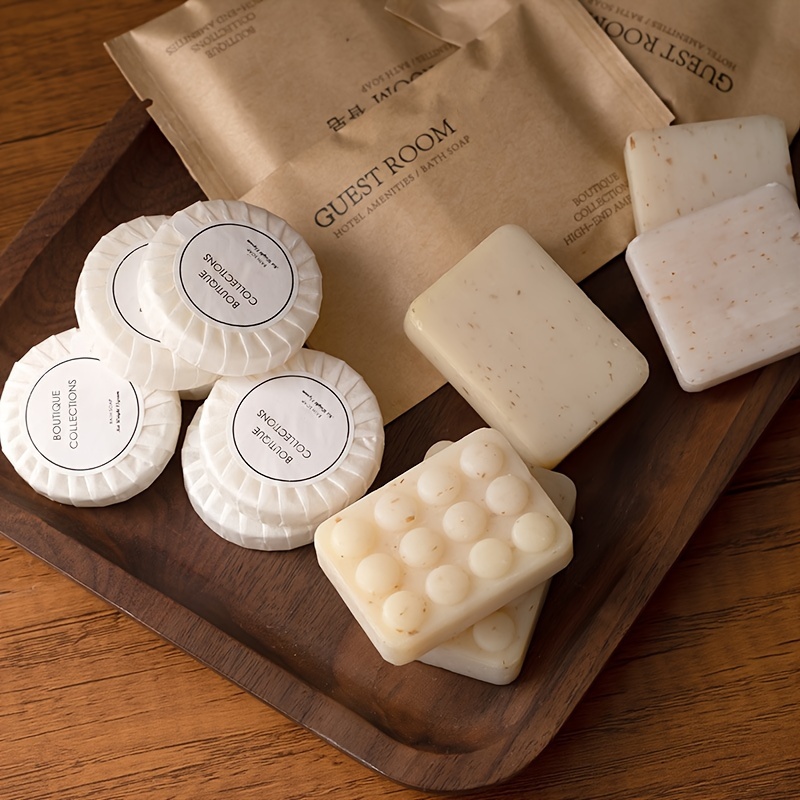 4pcs of wheat   massage soap b   hotel disposable small soap   soap travel soap camping soap