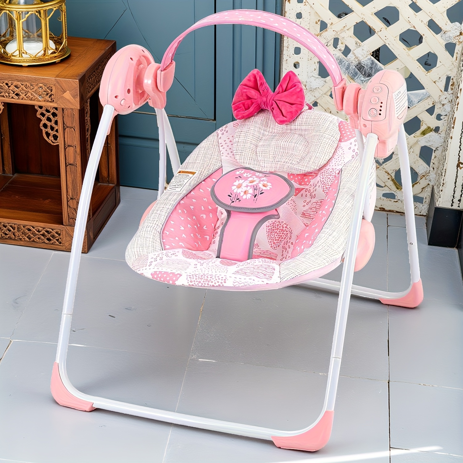 Pink Baby Swing Chair Baby Annabell High Chair Sales
