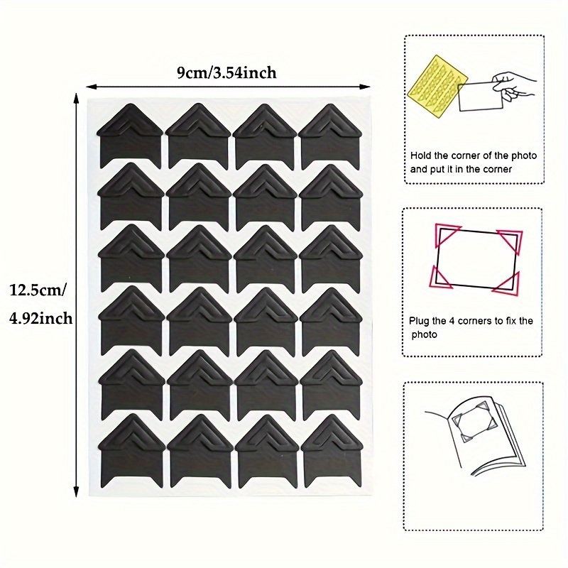 2244 Pezzi Adesivi Per Foto - 22 Colori Per Album E Scrapbooking Fai Da Te