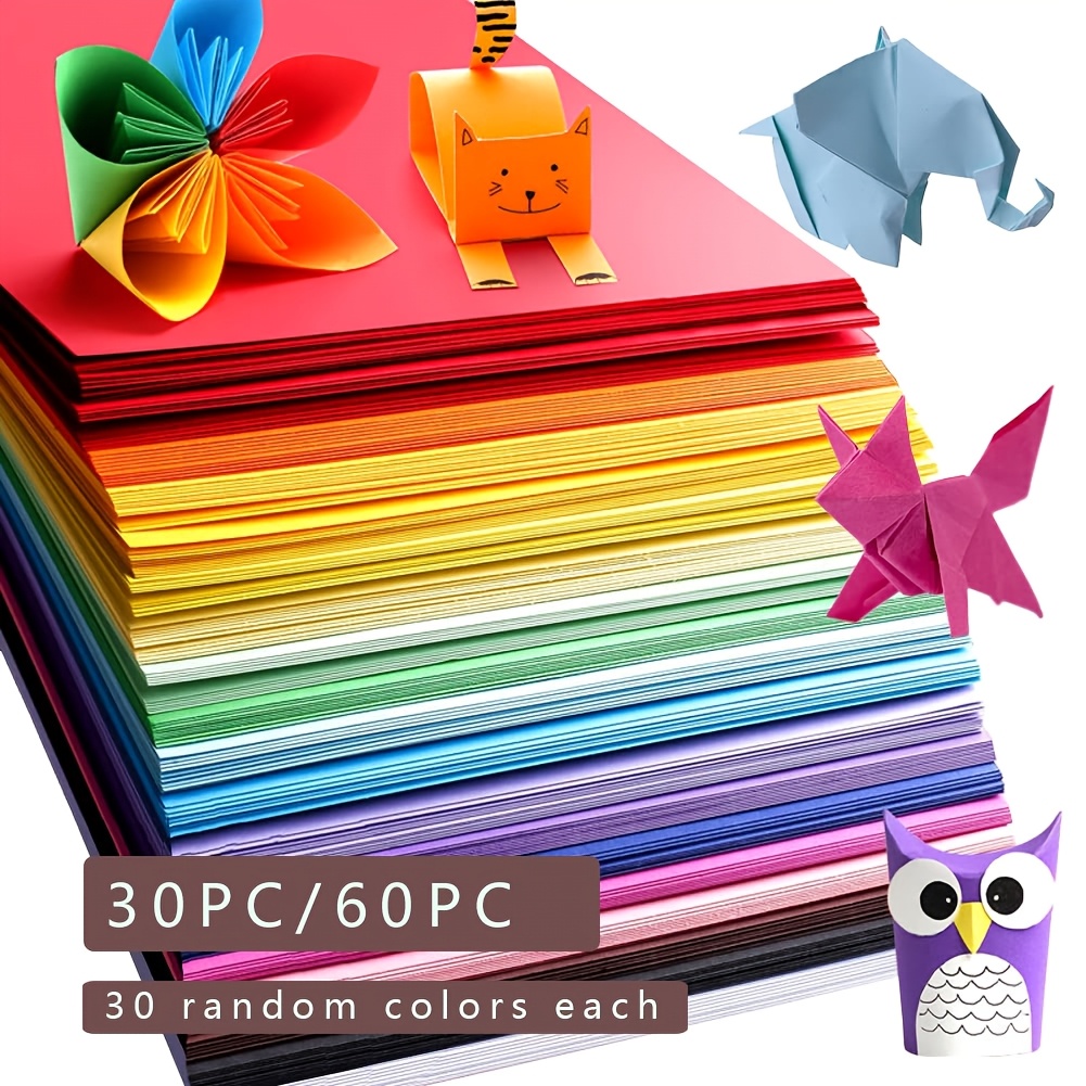 

Premium Assorted Colors Cardstock - 30/60 Sheets, 8.3x11.7 Inches, 285gsm Paper For Crafts, Card Making, Invitations & Scrapbooking