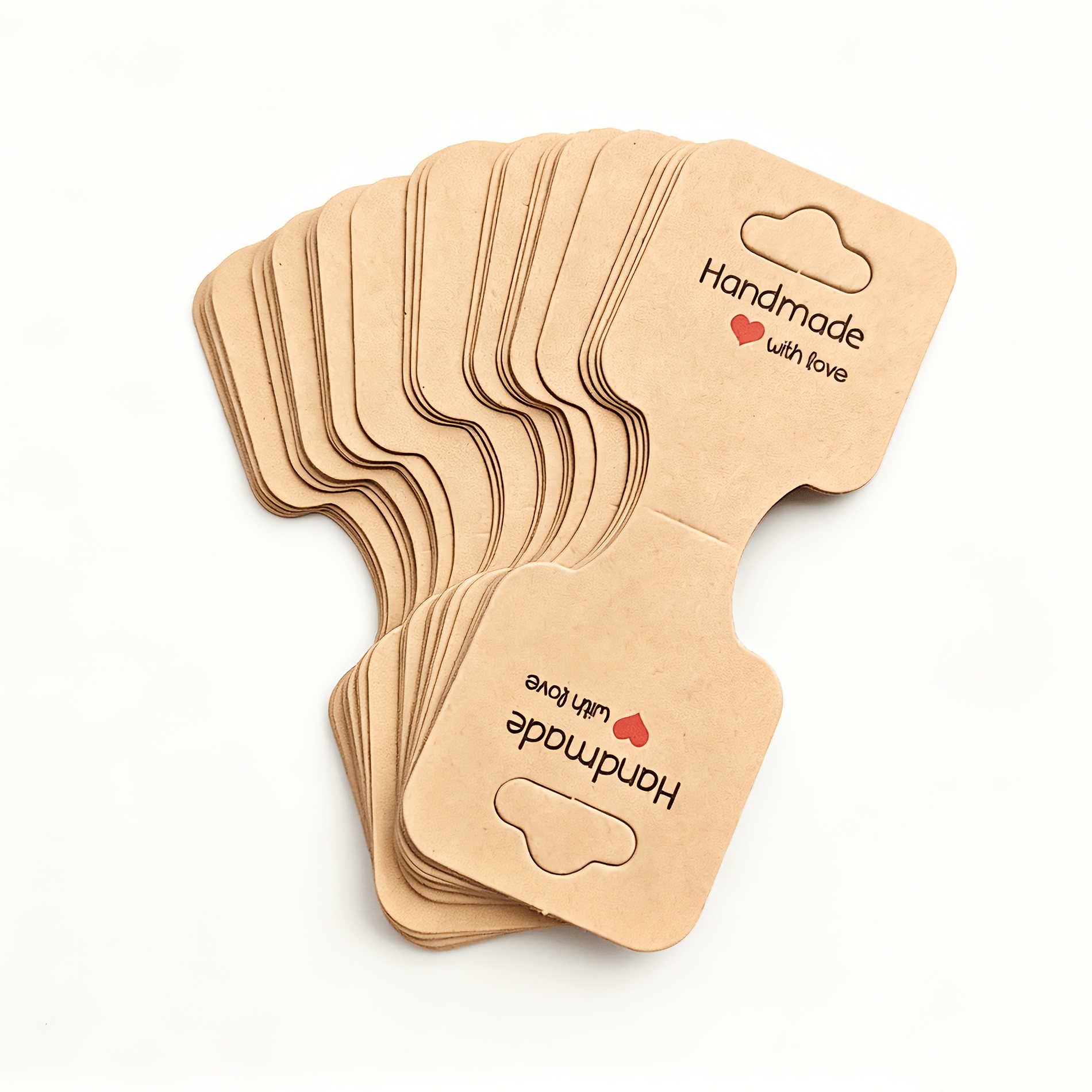 TEMU 100pcs Jewelry Display Cards, Bracelet Bangle Necklace Headband Keychain Display Cards, Jewelry Making Display And Packaging Supplies, Beading
