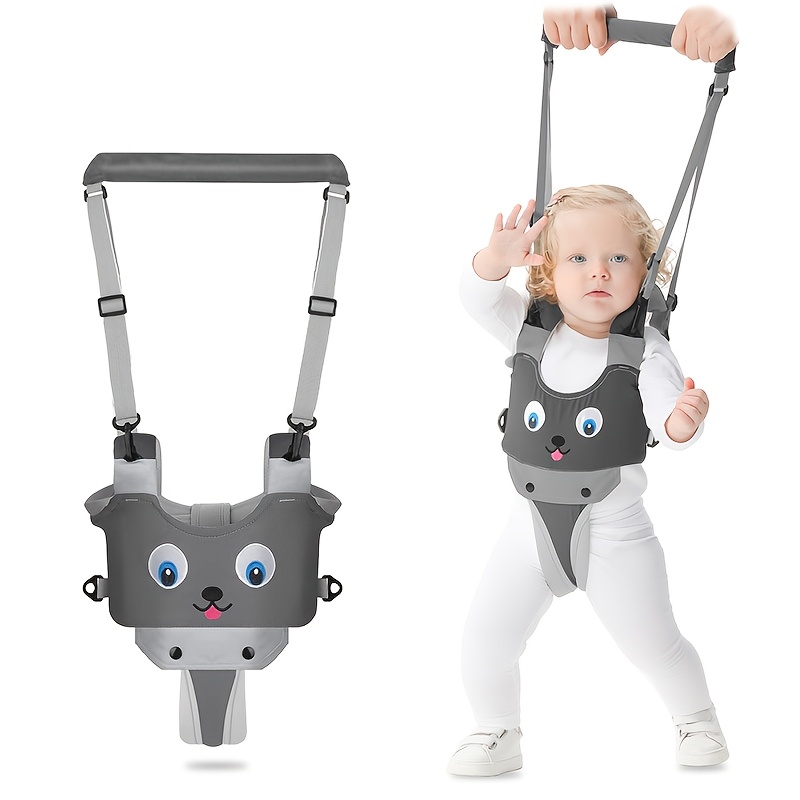 TEMU 1pc Walker Harness, Adjustable Toddler Walking Assist Belt, Polyester Child Walking Trainer Tool For Learning To Walk, Handheld Toddler Helper