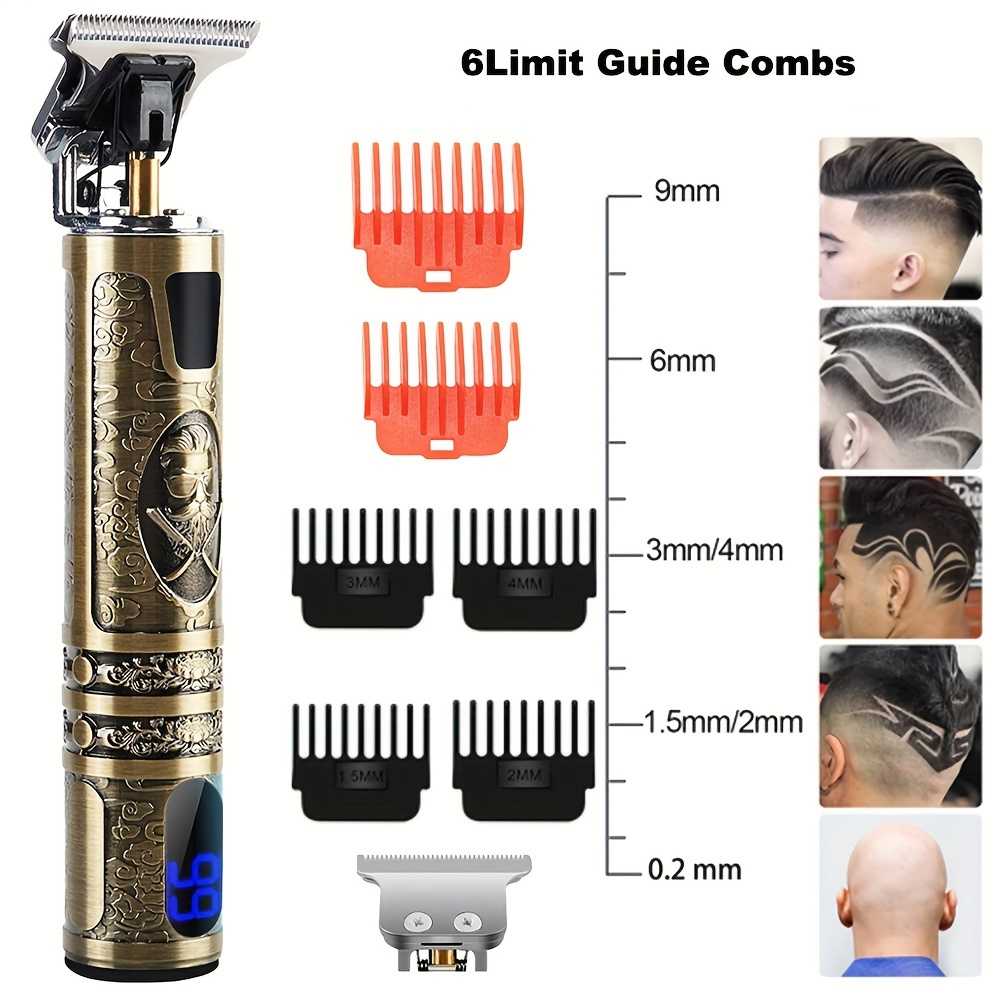 USB Oplaadbare Haar- en Baardtrimmer voor Mannen