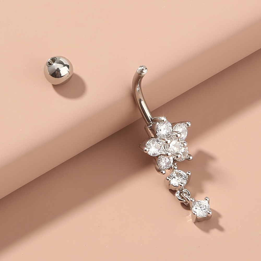 TEMU 1 Pieza de Joyería para de de Acero Inoxidable, Anillo de con Diseño de Copo de Nieve
