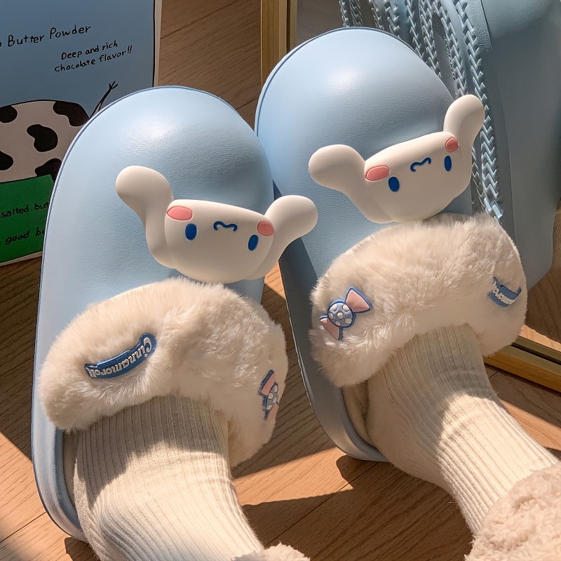 Totoro Stuffed Totoro House Slippers Japanese Pokemon Pikachu