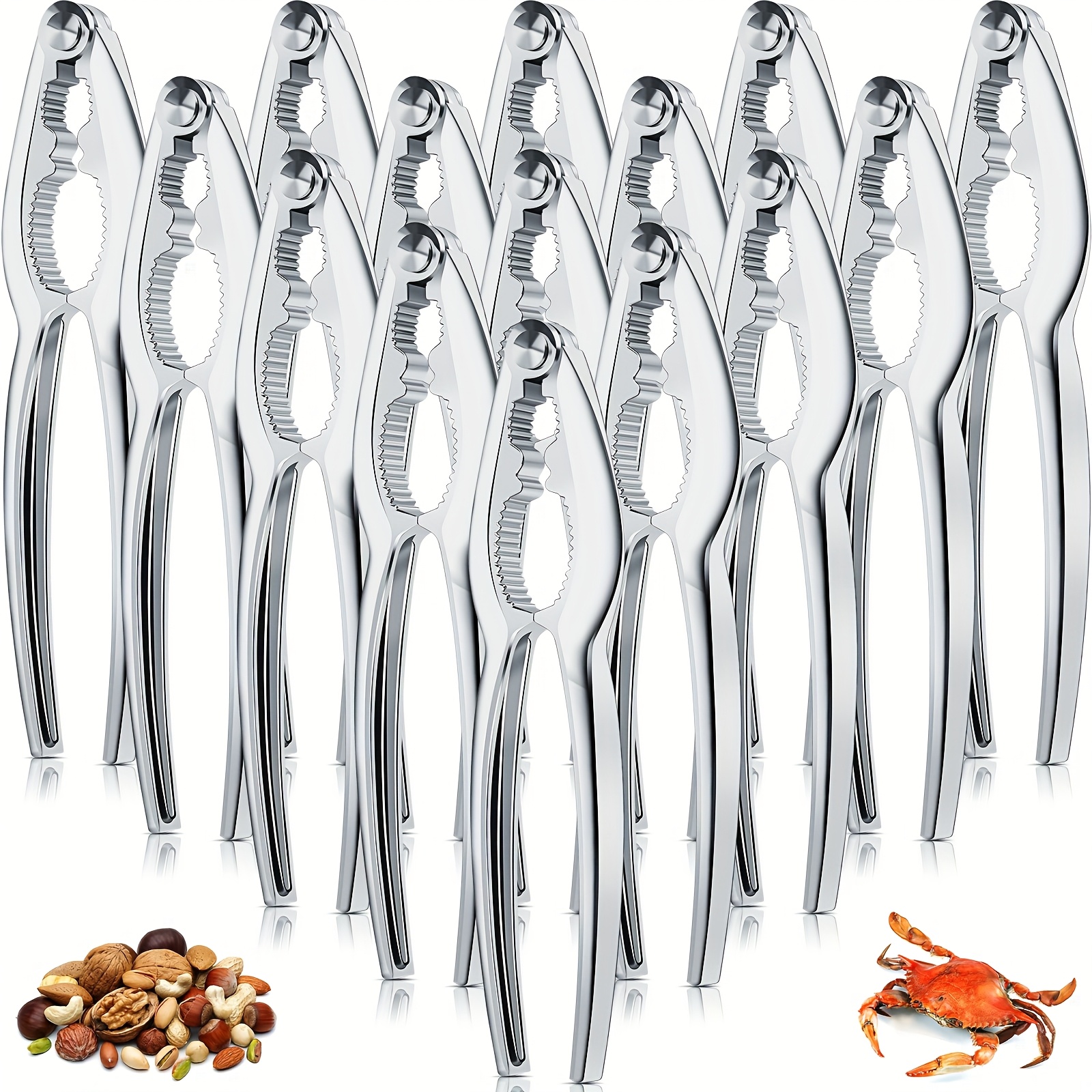 TEMU 30pcs Nut Crackers Tool Bulk Crab Crackers And Tools Heavy Duty Crab Leg Claw Crackers Tool For Nuts Seafood Kitchen Tools, Outus