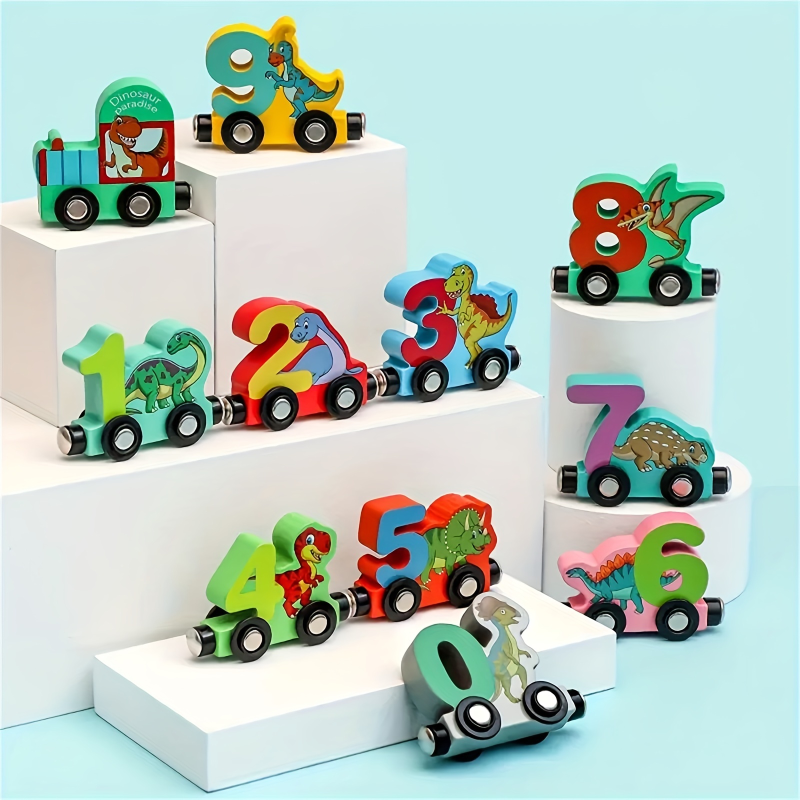 

Yidiemo 11pcs Magnetic Wooden Set With Numbers - Educational Toy For & Development, Perfect Gift For ' Birthdays, , Christmas