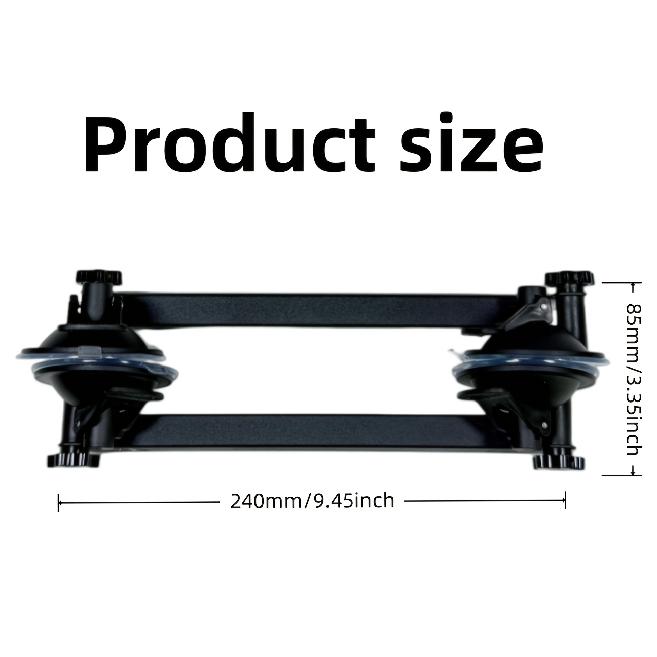 Support Mini Ventouse Starlink avec Monture Ventouse pour Vitres de Voiture et Toit Ouvrant, Adaptateur Écrou Ventouse pour Toit Ouvrant Starlink Mini