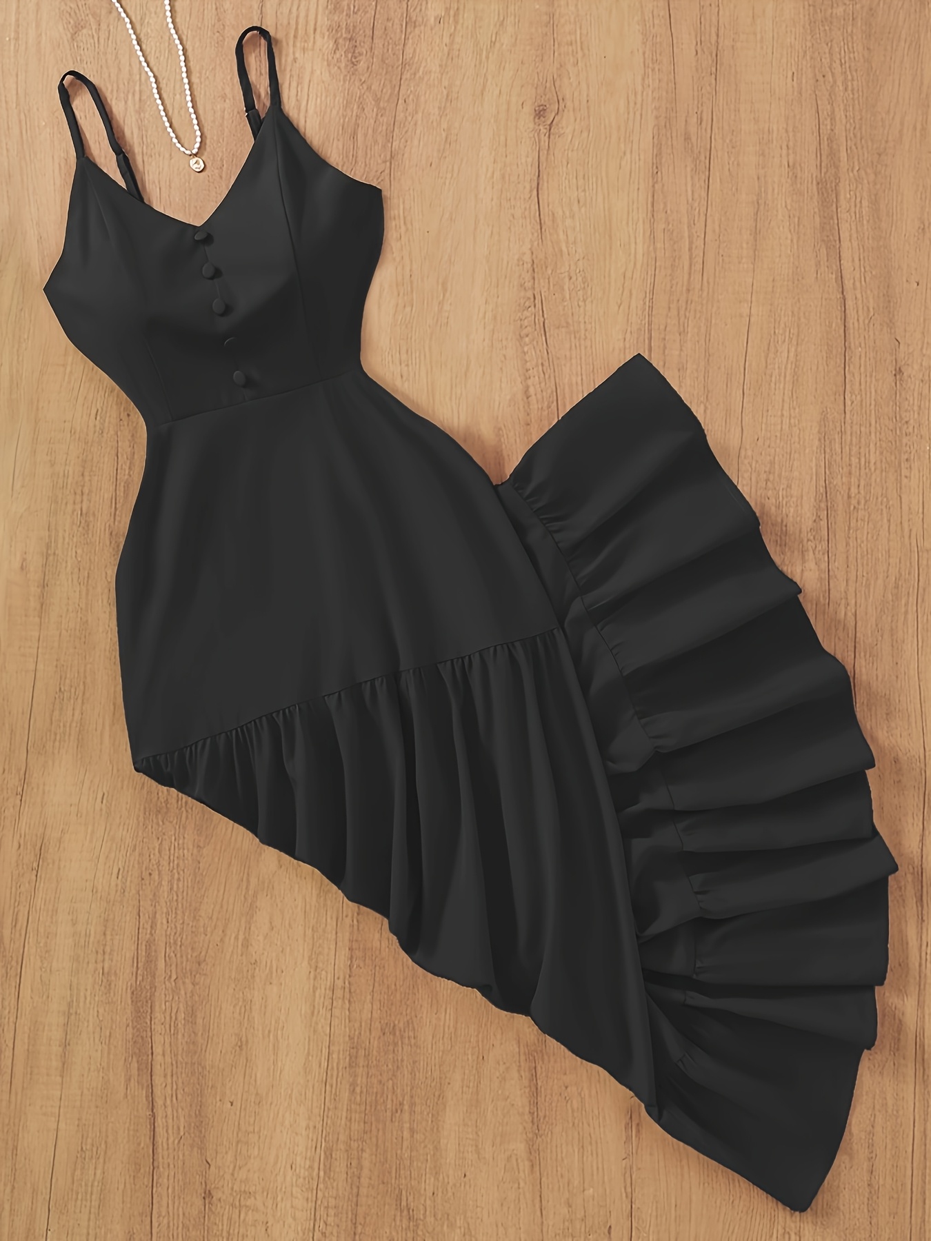 womens solid color v neck sleeveless midi dress   pleated hem fit and flare silhouette shirred details spring  