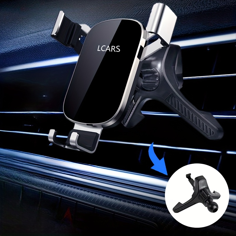 TEMU Soporte universal para teléfono con sensor de para coches, diseñado para estabilizar y ajustarse a las rejillas de ventilación para