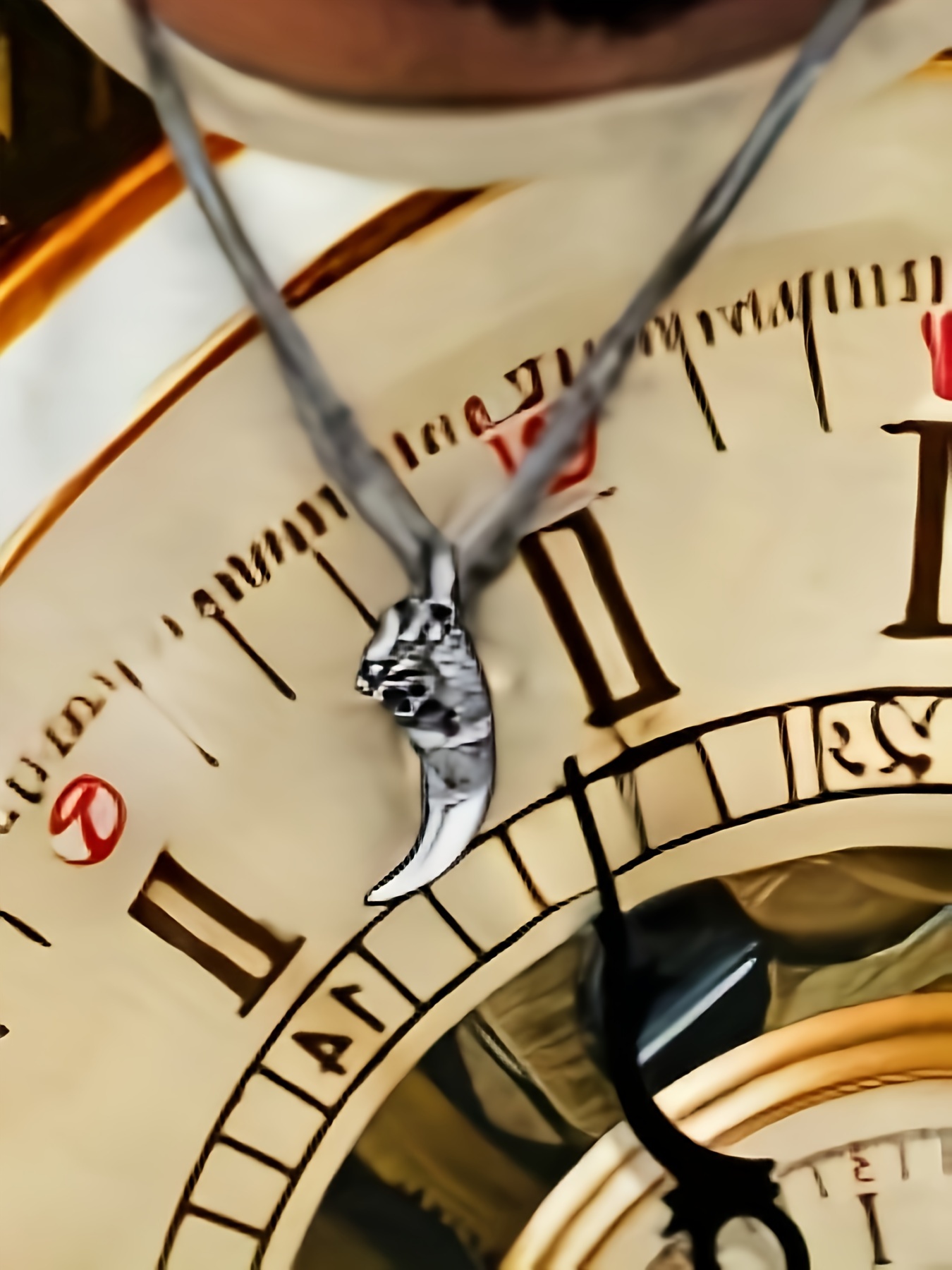 Men's Crypto Gear Abstract Clock 3D Print T-Shirt - Slim Fit, Short Sleeve Casual Tee for Summer & Leisure Wear, PLUS SIZE