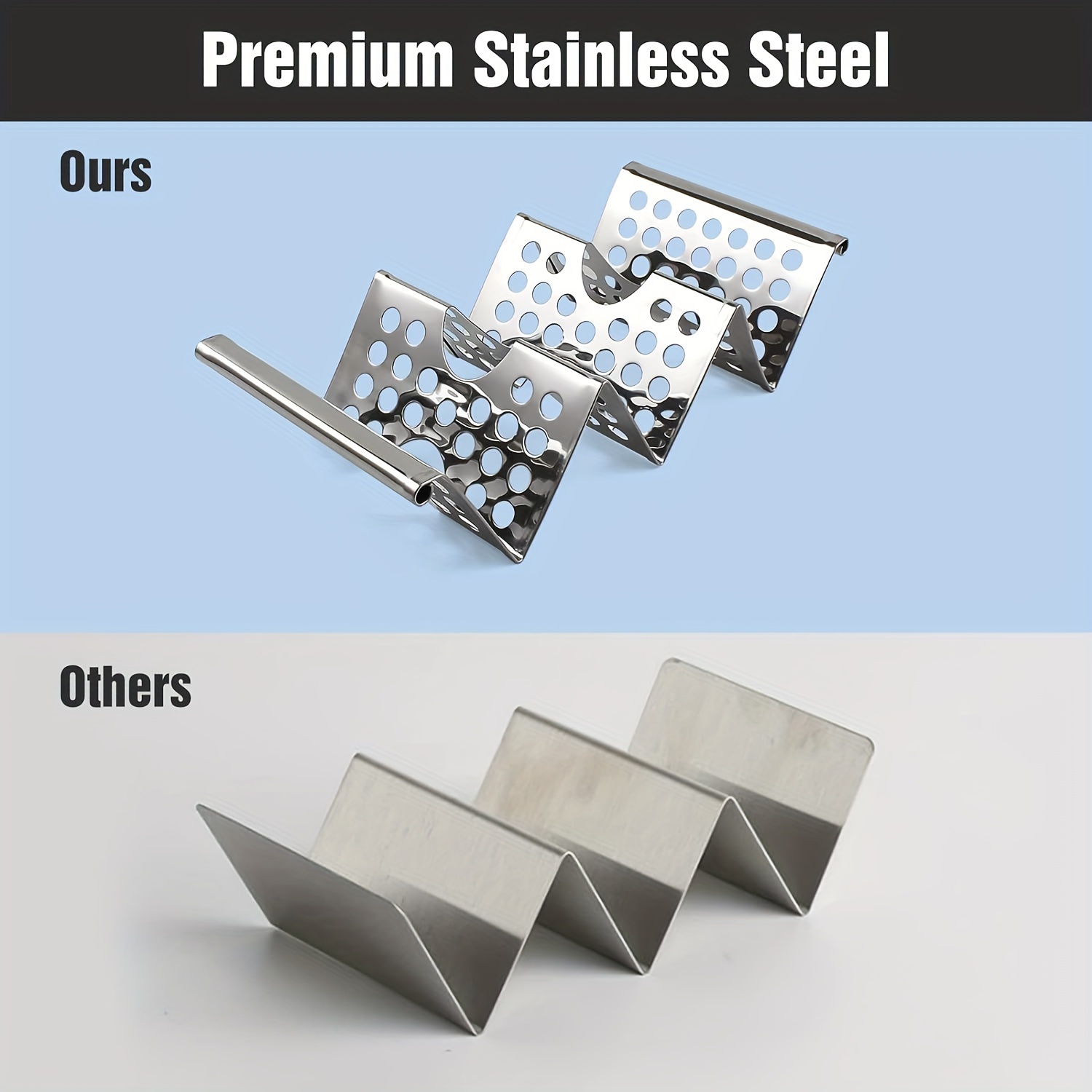 stainless steel burrito stand