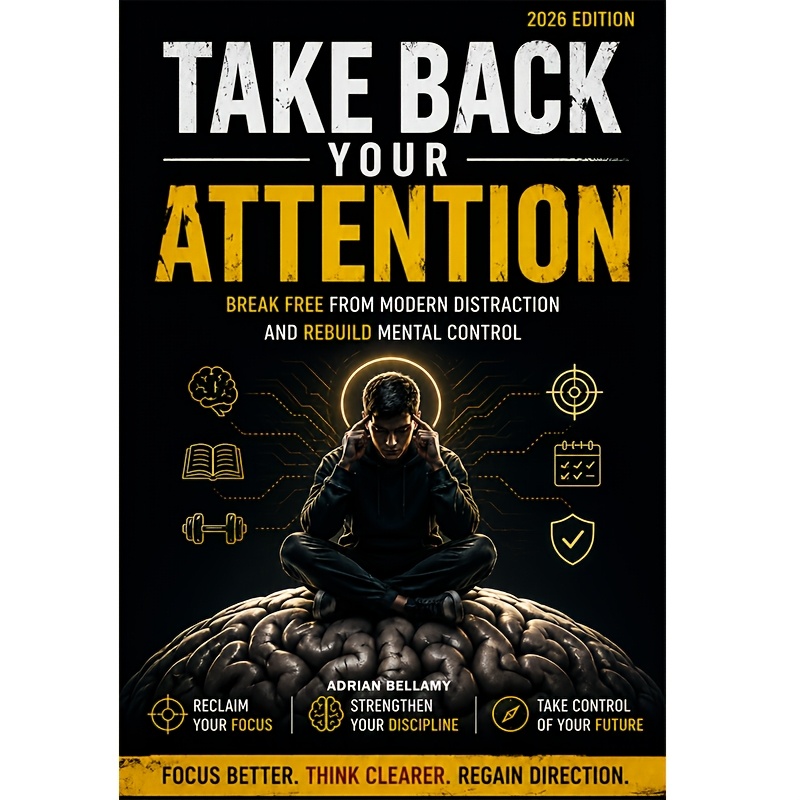 TEMU The Take Back Your Attention Guide 2026 Edition: Break Free From Modern Distraction And Rebuild Mental Controlâreclaim Your Focus, Strengthen