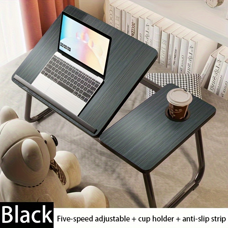 Comprar Bandeja de cama para desayuno multifunción con soporte, escritorio  portátil, mesa de cama, escritorio de cama para ordenador portátil,  plegable