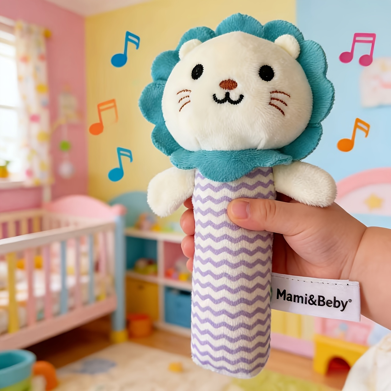 Forest Animal Series Baby Hand-Held Bell Toy