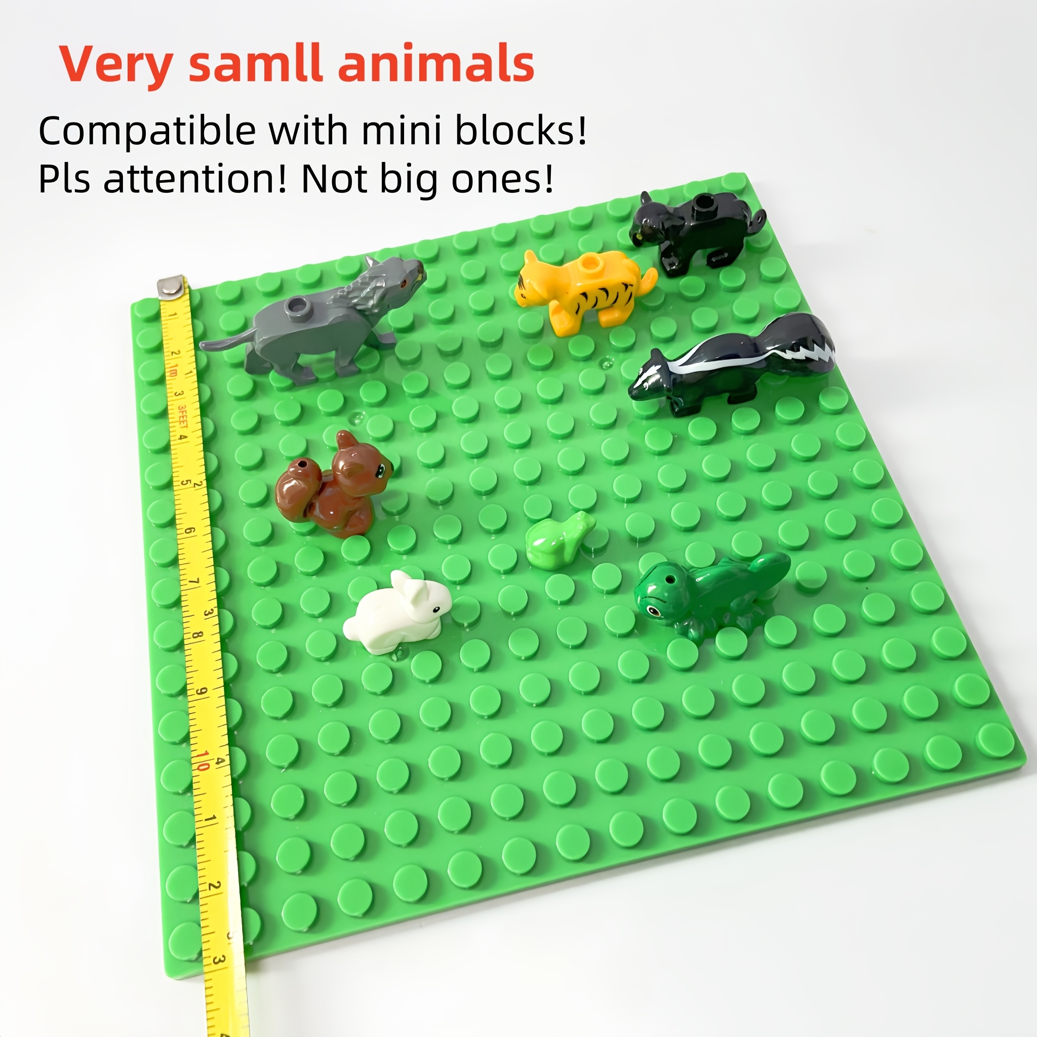 8pcs Forest Animals MOC Building Blocks Set