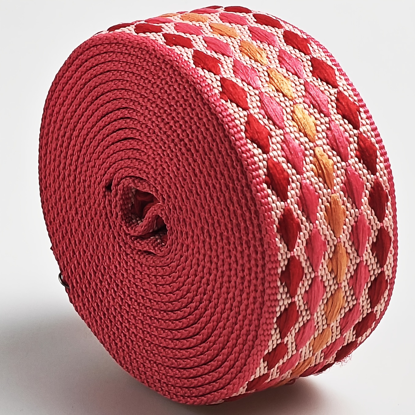 3 Yards Polyester Jacquard Webbing Strap, 1.5 Inch Wide, Dots Pattern, Diy Crafting Purse And Bag Accessories, Diy Wallet Making