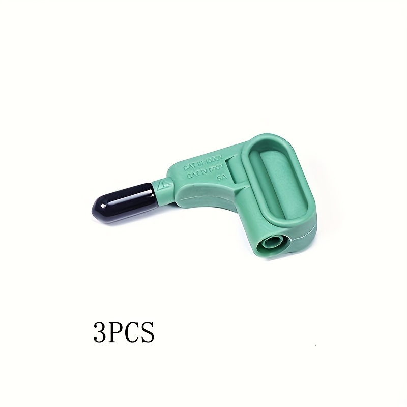 Lerpwige 3pcs Magnetic Multimeter Probes Tip 4mm Banana Plugs Quick Connection Test Leads