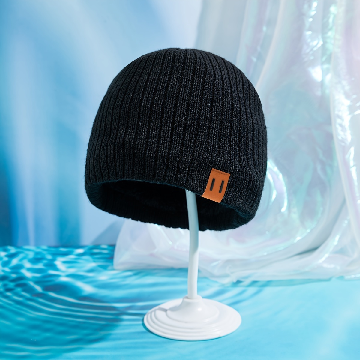 

Knitted Cap, , , Pattern, Washable & , Unisex, , , , Accessory