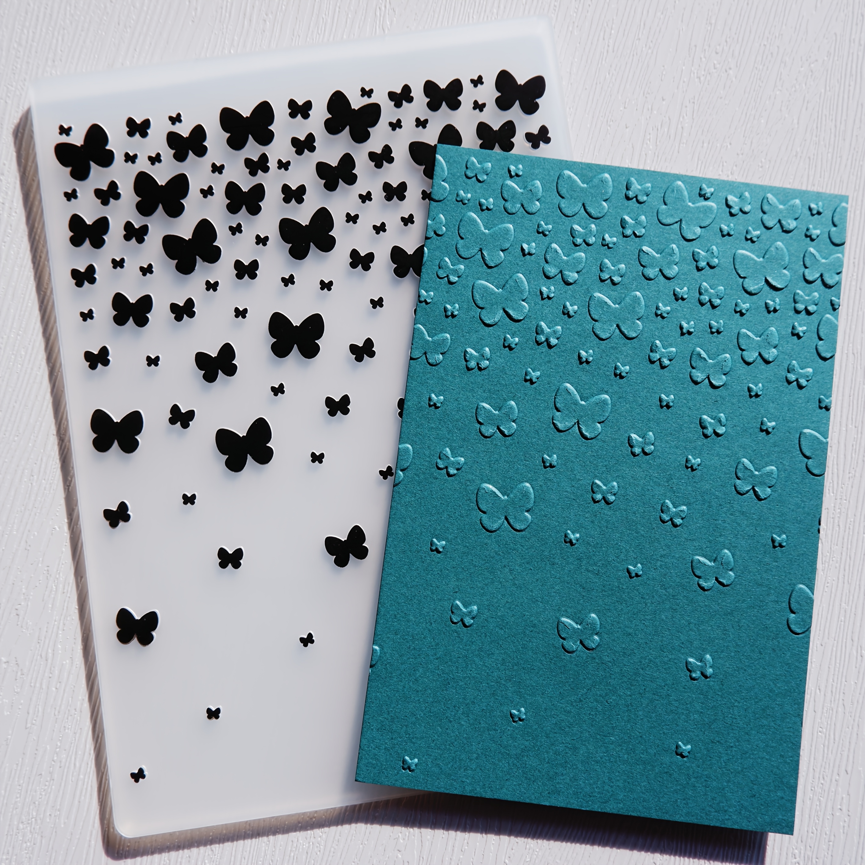Butterflies Embossing Folders For Card Making Flying Butterflies Embossing Folder For Scrapbooking Paper Crafting Decoration