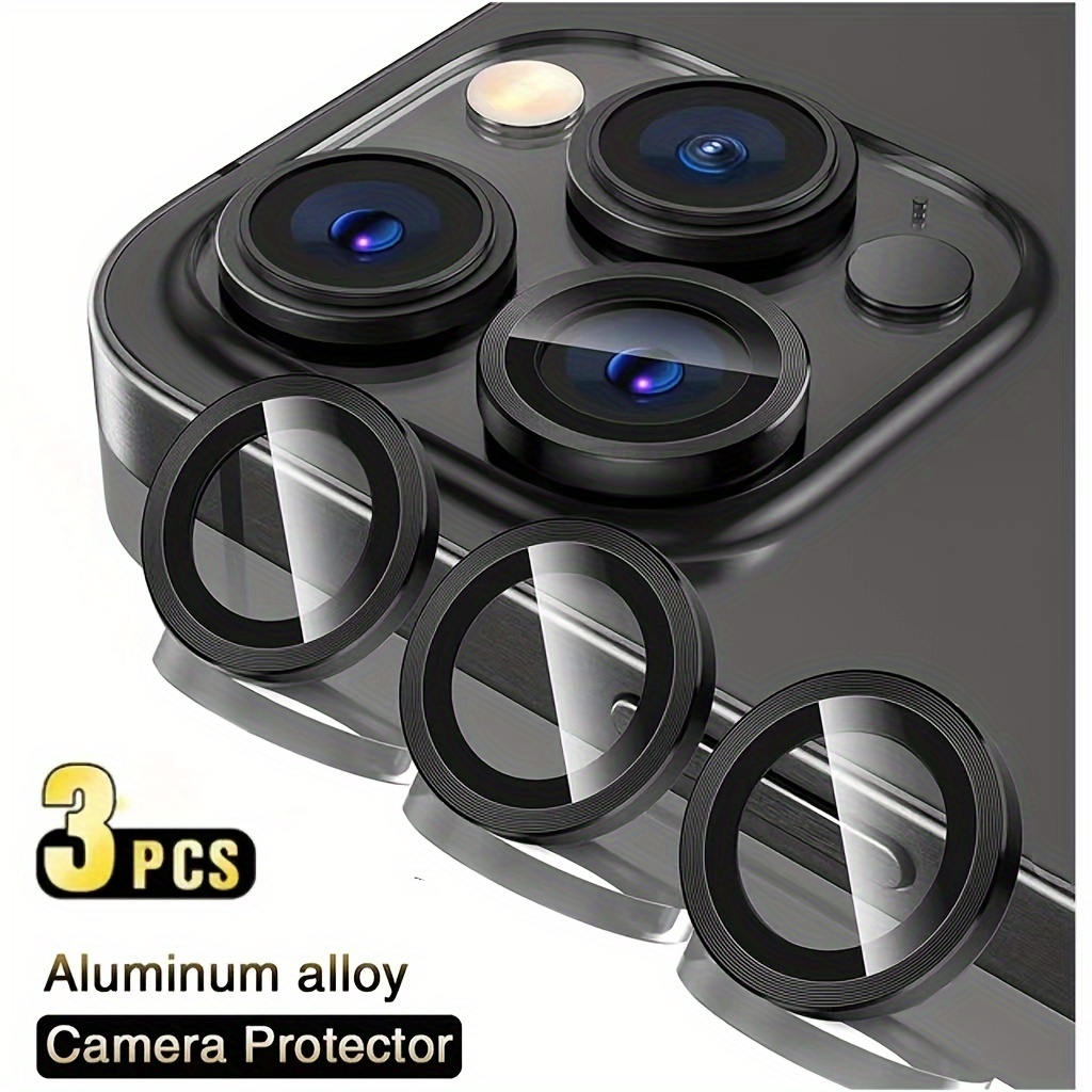 

3pcs Camera Lens Glass Protector, Glass Material, For 11 12 13 12 13 Mini Plus