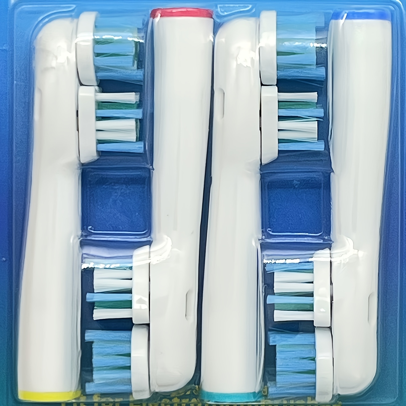 4pcs Replacement Toothbrush Heads Compatible With Oralb Electric Toothbrush 5000 8000 9000 Adults Vitality