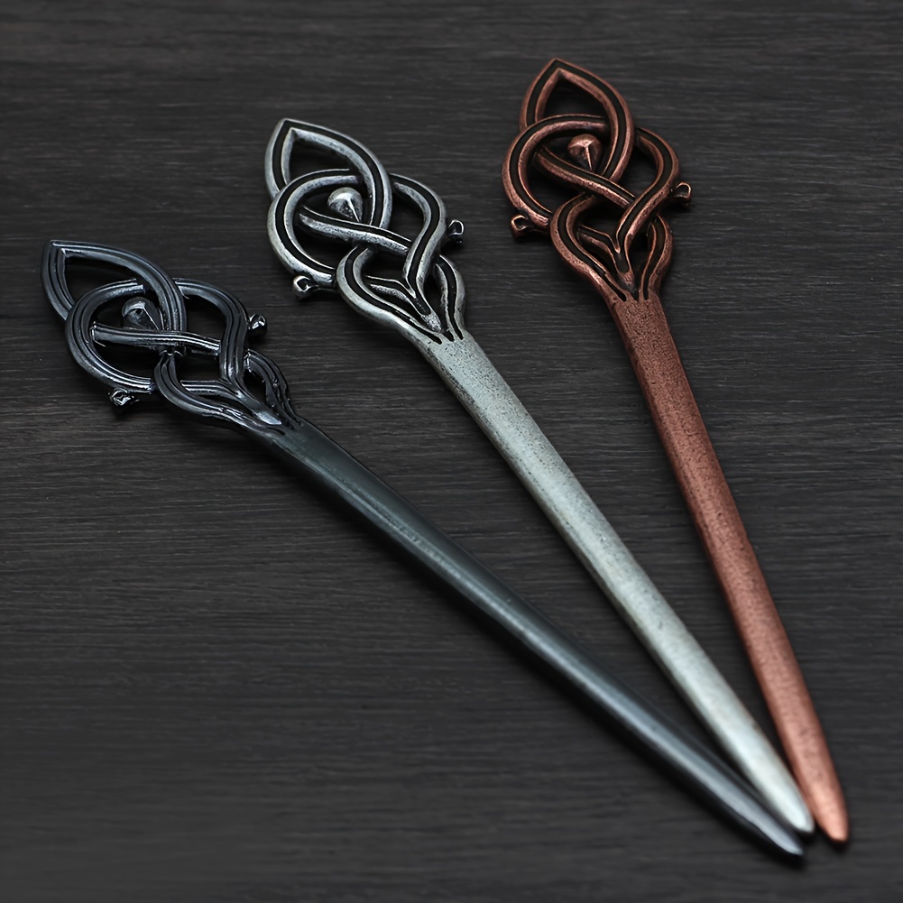 TEMU 3pcs Vintage Irish Hair Accessories, Gift For Enthusiast