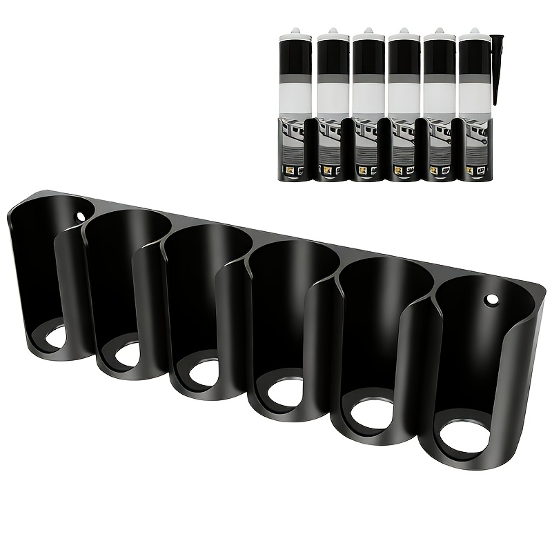 TEMU Support de pistolet d'étanchéité intérieur pour VR à 2/4/6 grilles, organisateur d'installation de meubles mural pour camping-car, boîte de