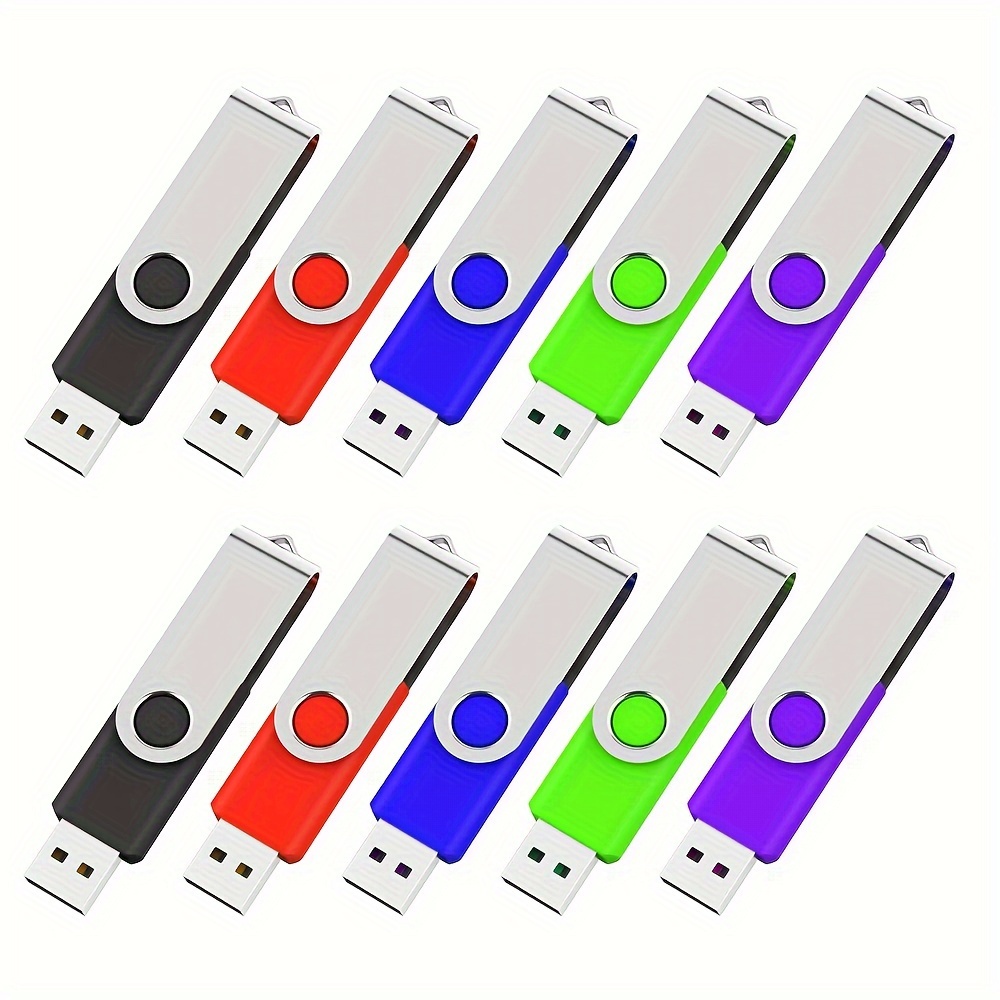 

10pcs 32gb Usb Stick Usb Flash Drive 10pcs 4gb/8g/32gb Swivel Usb Drive Jump Drive Usb 2.0 Flash Drive Zip Drive ()